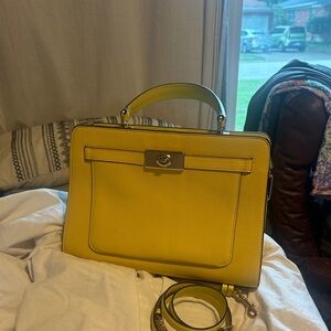 Coach Sunny Yellow Crossbody Bag